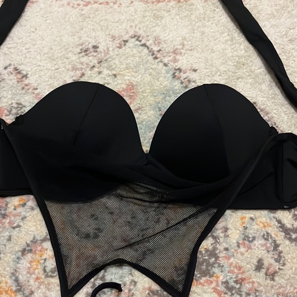 Ardene black mesh bikini top - Picture 2 of 4